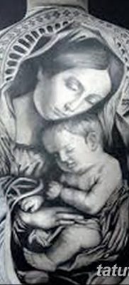 zdjęcie tatuażu Ikony Matki Bożej z 20.06.2018 №040 - tatuaż Matka Boża -