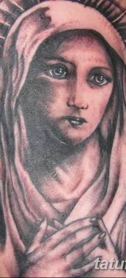 zdjęcie tatuażu Ikony Matki Bożej z 20.06.2018 №039 - tatuaż Matka Boża -