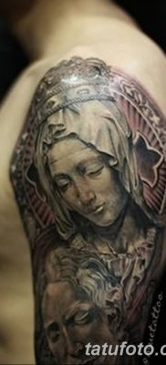 zdjęcie tatuażu Ikony Matki Bożej z 20.06.2018 №035 - tatuaż Matka Boża -