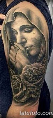 zdjęcie tatuażu Ikony Matki Bożej z 20.06.2018 №032 - tatuaż Matka Boża -