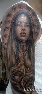zdjęcie tatuażu Ikony Matki Bożej z 20.06.2018 №030 - tatuaż Matka Boża -