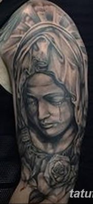 zdjęcie tatuażu Ikony Matki Bożej z 20.06.2018 №024 - tatuaż Matka Boża -