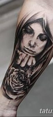 zdjęcie tatuażu Ikony Matki Bożej z 20.06.2018 №017 - tatuaż Matka Boża -