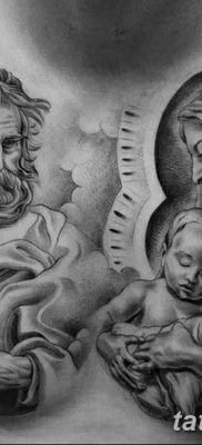 zdjęcie tatuażu Ikony Matki Bożej z 20.06.2018 №006 - tatuaż Matka Boża -