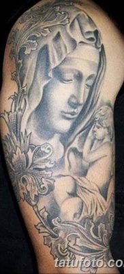 zdjęcie tatuażu Ikony Matki Bożej z 20.06.2018 №004 - tatuaż Matka Boża -