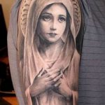 zdjęcie tatuażu Ikony Matki Bożej z 20.06.2018 №015 - tatuaż Matka Boża -