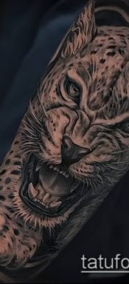 tatuaż irbis #787 - fajna wersja wzoru, który z powodzeniem można wykorzystać do przerabiania i rysowania jako tatuaż irbis dingo