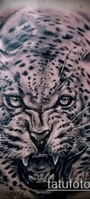 tatuaż irbis # 926 - ciekawa wersja wzoru, który można łatwo wykorzystać do przeróbki i rysowania jako tatuaż irbis dingo