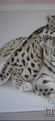 tattoo irbis # 125 - unikalna wersja wzoru, którą z powodzeniem można wykorzystać do finalizacji i aplikacji jako tatuaż irbis dingo