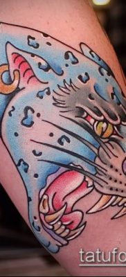 tatuaż lamparta śnieżnego #765 to ciekawa wersja wzoru, który z powodzeniem można wykorzystać do obróbki i nałożenia jako tatuaż lamparta śnieżnego na plecach