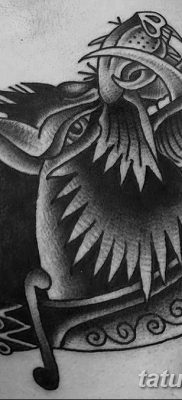 zdjęcie tatuażu dzika z dnia 02.12.2018 №023 - tatuaż dzika -