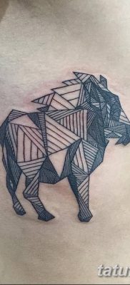 zdjęcie tatuażu dzika z dnia 02.12.2018 №025 - tatuaż dzika -