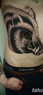 zdjęcie tatuażu dzika z dnia 12.02.2018 №033 - tatuaż dzika - 22342356