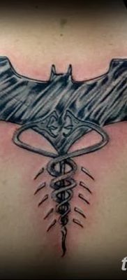 fotó a Caduceus tetoválásról, kelt 2017.10.21., 008 - Caduceus tetoválás -