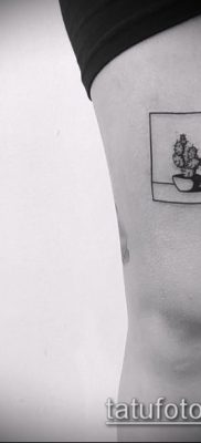 Fotó egy kaktusz tetoválásról - példa egy rajzra - 27052017 - példa - 010 Tetováló kaktusz