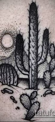 Fotó egy kaktusz tetoválásról - példa egy rajzra - 27052017 - példa - 029 Tetováló kaktusz