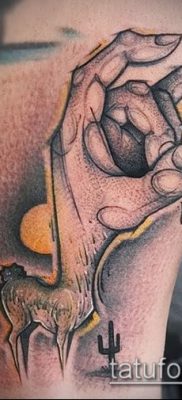 Fotó egy kaktusz tetoválásról - példa egy rajzra - 27052017 - példa - 046 Tetováló kaktusz