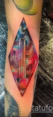 Fotó egy kaktusz tetoválásról - példa egy rajzra - 27052017 - példa - 073 Tetováló kaktusz