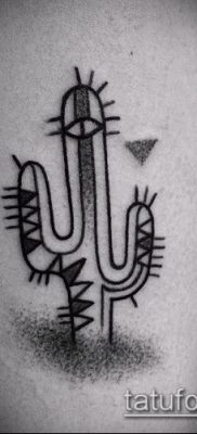 Fotó egy kaktusz tetoválásról - példa egy rajzra - 27052017 - példa - 081 tetováló kaktusz