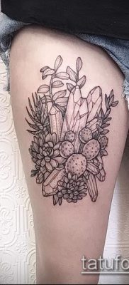 Fotó egy kaktusz tetoválásról - példa egy rajzra - 27052017 - példa - 085 Tetováló kaktusz