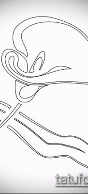 A calla liliom tetoválás # 854 a minta hűvös változata, amely könnyen használható változtatáshoz és rajzoláshoz akvarell calla liliom tetoválásként