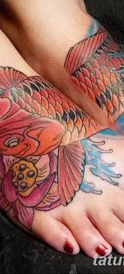 fotó egy ponty tetoválásról, kelte: 2017.10.28. №024 - ponty tetoválás -