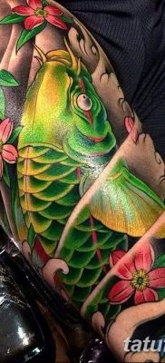 fotó a ponty tetoválásról, 2017.10.28., №027 - ponty tetoválás -