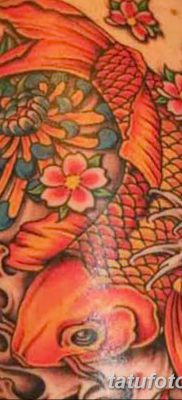 fotó egy ponty tetoválásról, kelte: 2017.10.28. №044 - ponty tetoválás -