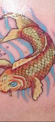 fotó egy ponty tetoválásról, kelte: 2017.10.28. №052 - ponty tetoválás -