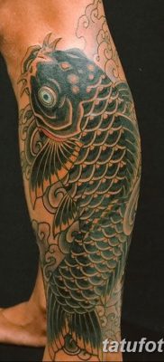 fotó egy ponty tetoválásról, kelte: 2017.10.28. №060 - ponty tetoválás -
