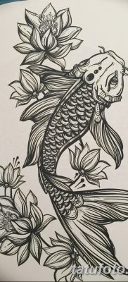 fotó a ponty tetoválásról, 2017.10.28., №076 - ponty tetoválás -