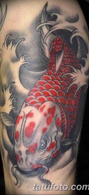 fotó egy ponty tetoválásról, kelte: 2017.10.28. №081 - ponty tetoválás -