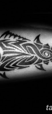 fotó egy ponty tetoválásról, kelte: 2017.10.28. №087 - ponty tetoválás -