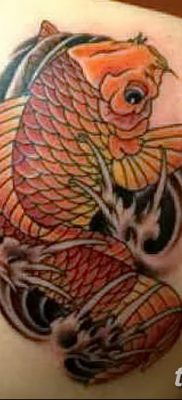 fotó a ponty tetoválásról, kelte: 2017.10.28. №088 - ponty tetoválás -