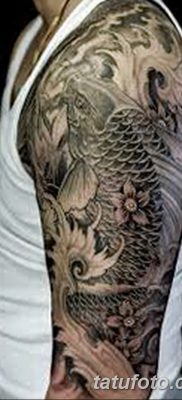 fotó egy ponty tetoválásról, kelte: 2017.10.28. №090 - ponty tetoválás -