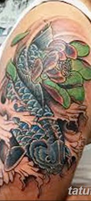 fotó egy ponty tetoválásról, kelte: 2017.10.28. №092 - ponty tetoválás -