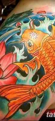 fotó egy ponty tetoválásról, kelte: 2017.10.28. №019 - ponty tetoválás -