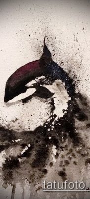 Fotó egy gyilkos bálna tetoválásról - 19052017 - példa - 003 Tetováló gyilkos bálna