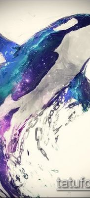 Fotó egy gyilkos bálna tetoválásról - 19052017 - példa - 013 Tetováló gyilkos bálna