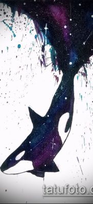 Fotó egy gyilkos bálna tetoválásról - 19052017 - példa - 028 Tetováló gyilkos bálna