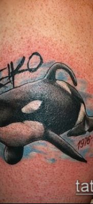 Fotó egy gyilkos bálna tetoválásról - 19052017 - példa - 029 Tetováló gyilkos bálna