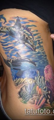 Fotó egy gyilkos bálna tetoválásról - 19052017 - példa - 032 Tetováló gyilkos bálna