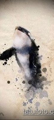 Fotó egy gyilkos bálna tetoválásról - 19052017 - példa - 045 Tetováló gyilkos bálna