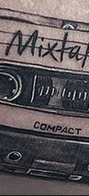 fotó a tetováló kazettáról, 2017. augusztus 28 -án, 123. sz. - Tetoválókazetta -