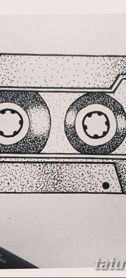 fotó a tetováló kazettáról, 2017. augusztus 28 -án, 101. sz. - Tetoválókazetta -