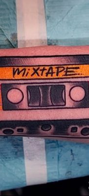 fotó a tetováló kazettáról, 2017. 08. 28 -án, 025. sz. - Tetoválókazetta -