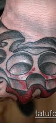 fénykép egy sárgaréz csukló tetoválásról (érték) - példa egy érdekes tetoválási rajzra - 057