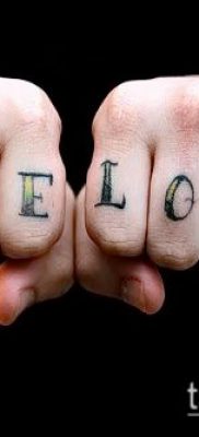 fotó sárgaréz csülök tetoválásról (érték) - egy példa egy érdekes tetoválási rajzra - 049