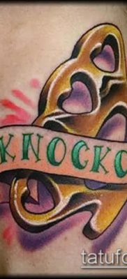 fotó sárgaréz csülök tetoválásról (érték) - egy példa egy érdekes tetoválási rajzra - 045