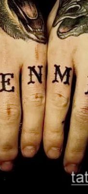 fotó sárgaréz csülök tetoválásról (érték) - egy példa egy érdekes tetoválási rajzra - 015